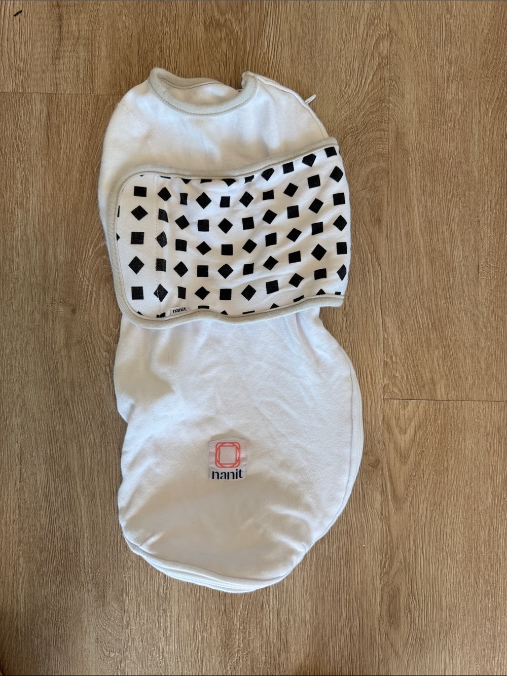 White Single Nanit Sleep Sack in size 0–3 months